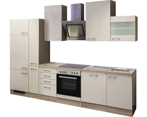 Flex-Well FLEX WELL Keukenblok Met Apparatuur Nepal Kashmir Glanzend 310x60 Cm 6 Flex-Well FLEX WELL Keukenblok Met Apparatuur Nepal Kashmir Glanzend 310x60 Cm - Afbeelding 6