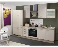 Flex-Well FLEX WELL Keukenblok Met Apparatuur Nepal Kashmir Glanzend 310x60 Cm