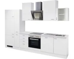 Flex-Well FLEX WELL Keukenblok Met Apparatuur Wito Wit Mat 310x60 Cm -Spoelbakken Verkoop DV 8 5769618 01 4c DE 20170623090330