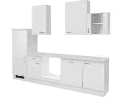 Flex-Well FLEX WELL Keukenblok Zonder Apparatuur Wito Wit Mat 280x60 Cm