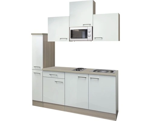 Flex-Well FLEX WELL Minikeuken Met Apparatuur Abaco Parelmoer Glanzend 180x60 Cm 2 Flex-Well FLEX WELL Minikeuken Met Apparatuur Abaco Parelmoer Glanzend 180x60 Cm - Afbeelding 2