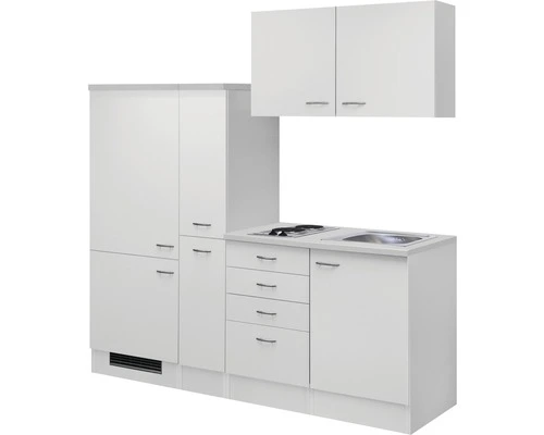 Flex-Well FLEX WELL Minikeuken Met Apparatuur Wito Wit Mat 190x60 Cm 3 Flex-Well FLEX WELL Minikeuken Met Apparatuur Wito Wit Mat 190x60 Cm - Afbeelding 3