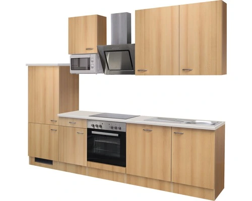 Flex-Well FLEX WELL Keukenblok Met Apparatuur Nano Beuken-decor Mat 280x60 Cm 7 Flex-Well FLEX WELL Keukenblok Met Apparatuur Nano Beuken-decor Mat 280x60 Cm - Afbeelding 7