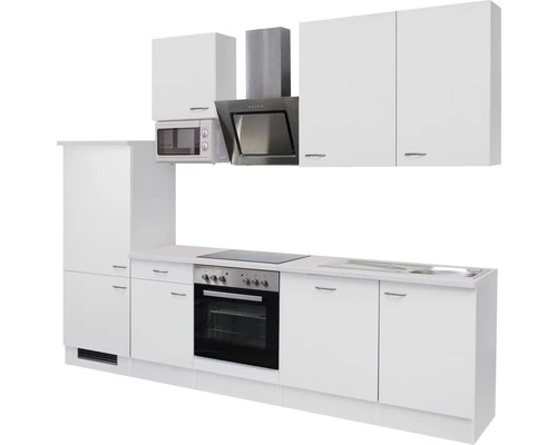 Flex-Well FLEX WELL Keukenblok Met Apparatuur Wito Wit Mat 280x60 Cm 6 Flex-Well FLEX WELL Keukenblok Met Apparatuur Wito Wit Mat 280x60 Cm - Afbeelding 6