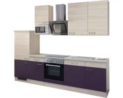 Flex-Well FLEX WELL Keukenblok Met Apparatuur Focus Acacia En Aubergine Mat 280x60 Cm 21 Flex-Well FLEX WELL Keukenblok Met Apparatuur Focus Acacia En Aubergine Mat 280x60 Cm -Spoelbakken Verkoop DV 8 5769821 01 4c DE 20170623095220