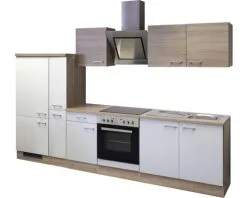 Flex-Well FLEX WELL Keukenblok Met Apparatuur Samoa Wit En Sonoma Eiken Mat 300x60 Cm 17 Flex-Well FLEX WELL Keukenblok Met Apparatuur Samoa Wit En Sonoma Eiken Mat 300x60 Cm -Spoelbakken Verkoop DV 8 5769859 04 4c DE 20170623100217