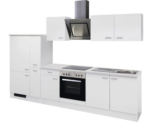 Flex-Well FLEX WELL Keukenblok Met Apparatuur Wito Wit Mat 300x60 Cm 5 Flex-Well FLEX WELL Keukenblok Met Apparatuur Wito Wit Mat 300x60 Cm - Afbeelding 5