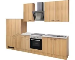 Flex-Well FLEX WELL Keukenblok Met Apparatuur Nano Beuken-decor Mat 300x60 Cm -Spoelbakken Verkoop DV 8 5769871 03 4c DE 20170623100911