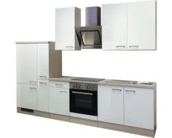 Flex-Well FLEX WELL Keukenblok Met Apparatuur Abaco Parelmoer Glanzend 300x60 Cm -Spoelbakken Verkoop DV 8 5769874 01 4c DE 20170623101223