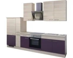 Flex-Well FLEX WELL Keukenblok Met Apparatuur Focus Acacia En Aubergine Mat 300x60 Cm 17 Flex-Well FLEX WELL Keukenblok Met Apparatuur Focus Acacia En Aubergine Mat 300x60 Cm -Spoelbakken Verkoop DV 8 5769876 02 4c DE 20170623101223