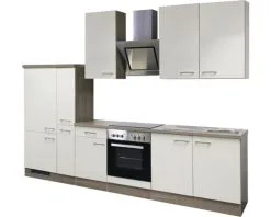 Flex-Well FLEX WELL Keukenblok Met Apparatuur Eico Magnoliawit Mat 300x60 Cm -Spoelbakken Verkoop DV 8 5769877 01 4c DE 20170623101223