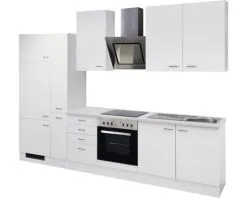 Flex-Well FLEX WELL Keukenblok Met Apparatuur Wito Wit Mat 300x60 Cm -Spoelbakken Verkoop DV 8 5769894 03 4c DE 20170623102103