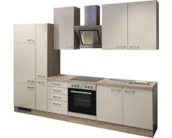 Flex-Well FLEX WELL Keukenblok Met Apparatuur Nepal Kashmir Glanzend 300x60 Cm -Spoelbakken Verkoop DV 8 5769900 03 4c DE 20170623102207