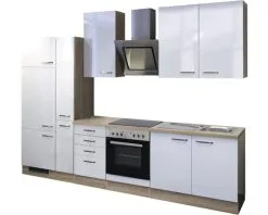 Flex-Well FLEX WELL Keukenblok Met Apparatuur Valero Wit Hoogglans 300x60 Cm -Spoelbakken Verkoop DV 8 5769901 03 4c DE 20170623102343