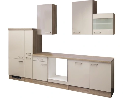 Flex-Well FLEX WELL Keukenblok Zonder Apparatuur Nepal Kashmir Glanzend 310x60 Cm 1 Flex-Well FLEX WELL Keukenblok Zonder Apparatuur Nepal Kashmir Glanzend 310x60 Cm