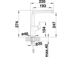 BLANCO Keukenkraan Avona Chroom -Spoelbakken Verkoop DV 8 5977077 07 4c DE 20210817130512