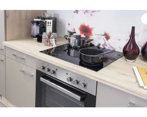 Flex-Well FLEX WELL Keukenblok Met Apparatuur Riva Kwartsiet Cubaniet En San Remo Eiken Licht Mat 270x60 Cm 11 Flex-Well FLEX WELL Keukenblok Met Apparatuur Riva Kwartsiet Cubaniet En San Remo Eiken Licht Mat 270x60 Cm - Afbeelding 11