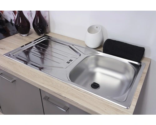 Flex-Well FLEX WELL Keukenblok Met Apparatuur Riva Kwartsiet Cubaniet En San Remo Eiken Licht Mat 270x60 Cm 12 Flex-Well FLEX WELL Keukenblok Met Apparatuur Riva Kwartsiet Cubaniet En San Remo Eiken Licht Mat 270x60 Cm - Afbeelding 12