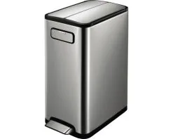 EKO ECO Pedaalemmer Ecofly Mat RVS 45 L