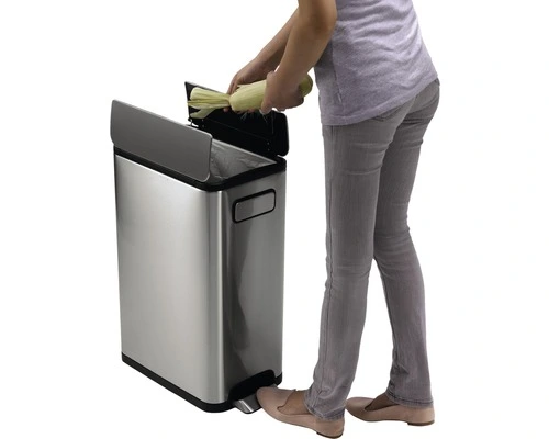 EKO ECO Pedaalemmer Ecofly Mat RVS 45 L 5 EKO ECO Pedaalemmer Ecofly Mat RVS 45 L - Afbeelding 5