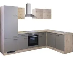 Flex-Well FLEX WELL Hoekkeuken Met Apparatuur Riva Kwartsiet Cubaniet En San Remo Eiken Licht Mat 280x170 Cm -Spoelbakken Verkoop DV 8 6128976 02 4c DE 20170623112456