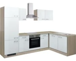 Flex-Well FLEX WELL Hoekkeuken Met Apparatuur Abaco Parelmoer Glanzend 280x170 Cm -Spoelbakken Verkoop DV 8 6128978 01 4c DE 20170623112546