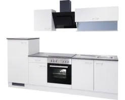 Flex-Well FLEX WELL Keukenblok Zonder Apparatuur Lucca Wit Mat 270x60 Cm -Spoelbakken Verkoop DV 8 6129008 03 4c DE 20180130140314