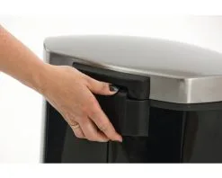 EKO Pedaalemmer Shell Bin Zwart 30 L 7 EKO Pedaalemmer Shell Bin Zwart 30 L -Spoelbakken Verkoop DV 8 6242719 02 4c NL 20161219102643