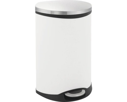 EKO Pedaalemmer Shell Bin Wit 50 L 1 EKO Pedaalemmer Shell Bin Wit 50 L