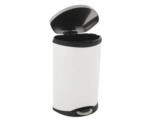 EKO Pedaalemmer Shell Bin Wit 50 L 2 EKO Pedaalemmer Shell Bin Wit 50 L - Afbeelding 2