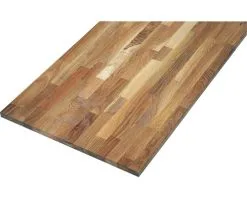 Aanrechtblad Eiken Geölied Massief 27x635x2400 Mm