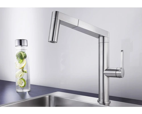 BLANCO Keukenkraan Panera-S RVS 2 BLANCO Keukenkraan Panera-S RVS - Afbeelding 2