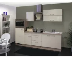 Flex-Well FLEX WELL Keukenblok Met Apparatuur Nepal Kashmir Glanzend 270x60 Cm