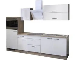 Flex-Well FLEX WELL Keukenblok Met Apparatuur Valero Wit Hoogglans 270x60 Cm 16 Flex-Well FLEX WELL Keukenblok Met Apparatuur Valero Wit Hoogglans 270x60 Cm -Spoelbakken Verkoop DV 8 6569506 02 4c DE 20171218032205