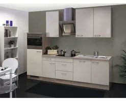 Flex-Well FLEX WELL Keukenblok Met Apparatuur Nepal Kashmir Glanzend 280x60 Cm