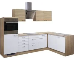 Flex-Well FLEX WELL Hoekkeuken Met Apparatuur Samoa Wit Sonoma Eiken Mat 280x170 Cm -Spoelbakken Verkoop DV 8 6569525 02 4c DE 20171218033512