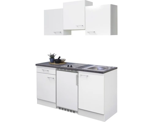 Flex-Well FLEX WELL Minikeuken Met Apparatuur Lucca Wit Mat 150,5x60 Cm 3 Flex-Well FLEX WELL Minikeuken Met Apparatuur Lucca Wit Mat 150,5x60 Cm - Afbeelding 3