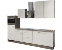 Flex-Well FLEX WELL Keukenblok Met Apparatuur Eico Magnoliawit Mat 270x60 Cm -Spoelbakken Verkoop DV 8 6788688 02 4c DE 20180721211655