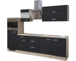 Flex-Well FLEX WELL Keukenblok Met Apparatuur Santo Antraciet Mat 270x60 Cm 20 Flex-Well FLEX WELL Keukenblok Met Apparatuur Santo Antraciet Mat 270x60 Cm -Spoelbakken Verkoop DV 8 6788699 02 4c DE 20180721211655