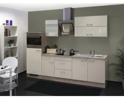 Flex-Well FLEX WELL Keukenblok Met Apparatuur Nepal Kashmir Glanzend 270x60 Cm