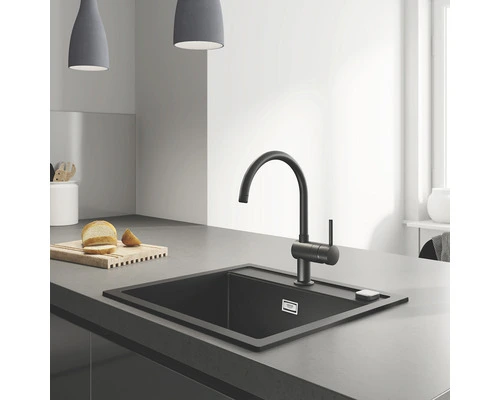 GROHE Keukenkraan Minta 32917KS0 Velvet Zwart 3 GROHE Keukenkraan Minta 32917KS0 Velvet Zwart - Afbeelding 3