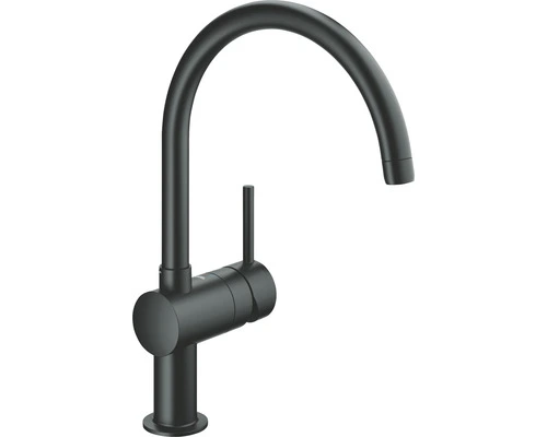 GROHE Keukenkraan Minta 32917KS0 Velvet Zwart 2 GROHE Keukenkraan Minta 32917KS0 Velvet Zwart - Afbeelding 2