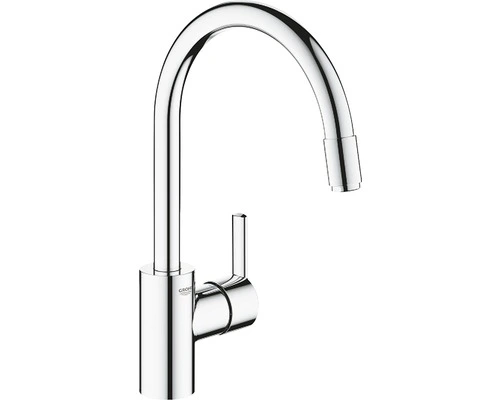 GROHE QUICKFIX GROHE Keukenkraan Feel Met Uittrekbare Handdouche 32671002 Chroom 1 GROHE QUICKFIX GROHE Keukenkraan Feel Met Uittrekbare Handdouche 32671002 Chroom