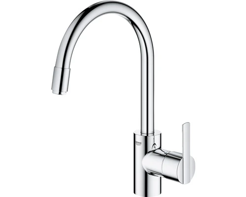 GROHE QUICKFIX GROHE Keukenkraan Feel Met Uittrekbare Handdouche 32671002 Chroom 3 GROHE QUICKFIX GROHE Keukenkraan Feel Met Uittrekbare Handdouche 32671002 Chroom - Afbeelding 3
