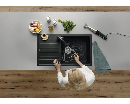 BLANCO Keukenkraan Met Uittrekbare Handdouche Mida-S Alumetallic 3 BLANCO Keukenkraan Met Uittrekbare Handdouche Mida-S Alumetallic - Afbeelding 3