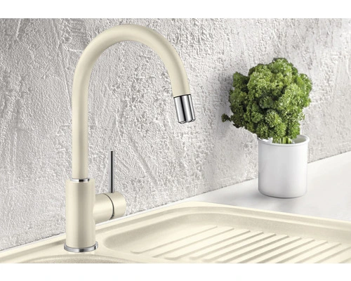 BLANCO Keukenkraan Met Uittrekbare Handdouche Mida-S Alumetallic 6 BLANCO Keukenkraan Met Uittrekbare Handdouche Mida-S Alumetallic - Afbeelding 6