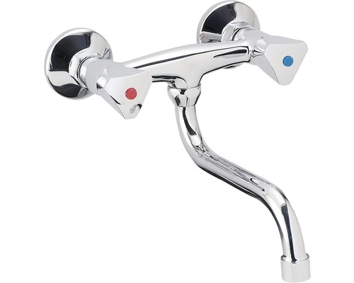 AVITAL Keukenkraan Piave Wandmontage Chroom 1 AVITAL Keukenkraan Piave Wandmontage Chroom