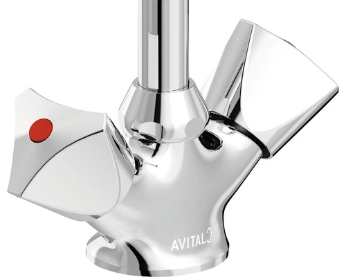 AVITAL Keukenkraan Sula Chroom 2 AVITAL Keukenkraan Sula Chroom - Afbeelding 2