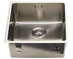 Opbouwspoelbak Carre RVS 44x44 Cm Met Korfplug -Spoelbakken Verkoop DV 8 8089353 05 4c NL 20160421130403