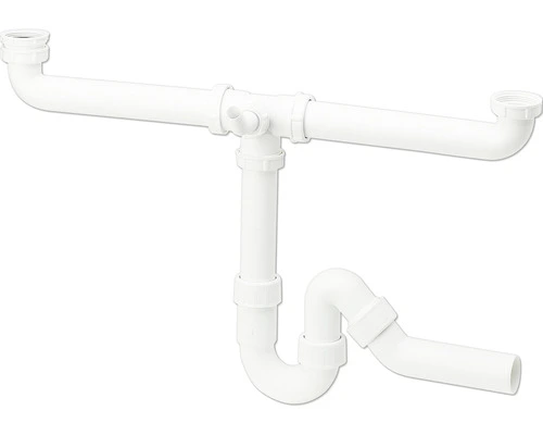 Dubbele Spoelbaksifon Met Hoogtecompensatie 1 Dubbele Spoelbaksifon Met Hoogtecompensatie